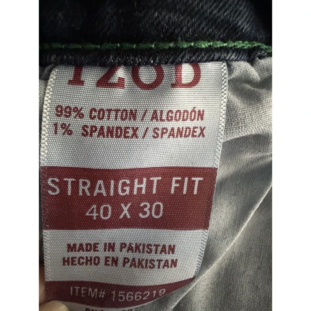 Izod Lot of 2 Men's  Dark Blue & Blue Straight Fit Comfort Stretch Jean 40